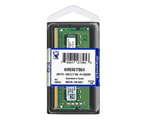 Kingston Technology KVR24S17S6/4 memoria 4 GB DDR4 2400 MHz