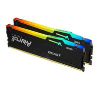 Kingston Technology - Memoria DIMM FURY Beast 32 GB (2 x 16 GB) DDR5 3000 MHz CL30