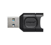 Kingston Technology MobileLite Plus lettore di schede USB 3.2 Gen 1 [3.1 Gen 1] Type-A Nero (MOBILE LITE PLUS USB 3.1 - MICROSDHC/SDXC UHS-II CARDREADER)