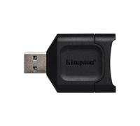 Kingston Technology MobileLite Plus lettore di schede USB 3.2 Gen 1 [3.1 Gen 1] Type-A Nero (MOBILE LITE PLUS USB 3.1 - SDHC/SDXC UHS-II CARD READER)