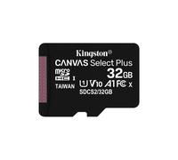 Kingston Technology Scheda micSDHC Canvas Select Plus 100R A1 C10 da 32GB confezione singola senza adattatore