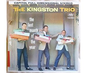 KINGSTON TRIO - last month of the year CAPITOL 1446 (LP vinyl record)