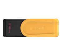 Kingston DataTraveler Exodia S Drive Flash USB - 512GB - USB 3.2 Gen 1 - USB Type A - Nero/Giallo - DTXS/512GB