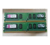 Kingston ValueRAM 2 GB Kit (2 x 1 GB) 667 MHz DDR2 Non-ECC CL5 240-Pin Ungepufferter DIMM-Desktop-Speicher (KVR667D2N5K2/2G)