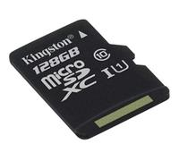 KingstonSDCS/128GBSP Canvas Select MicroSD, Velocità UHS-I di Classe 10, fino a 80 MB/s in Lettura, senza Adattatore SD