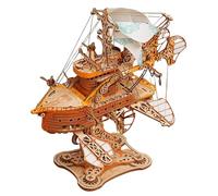KingStora Vintage Steampunk DIY Mechanical Model Kit - Fantasy Airship - Un must per gli appassionati di meccanica di tutto il mondo in 80 giorni