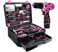 KingTool Set di attrezzi da 276 pezzi con trapano elettrico senza fili da
