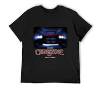 Kingw Kuler John Carpenter's Christine Horror Movie 80'S Throwback Unisex 100% Cotton Short-Sleeve T-Shirts Black L