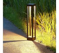 Kingwei Lampione giardino 9W esterno paletto moderno 60CM LED 3000K IP65 Patio