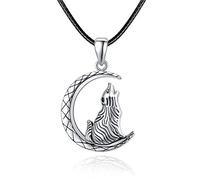 KINGWHYTE Collana con urna per ceneri in argento Sterling S925, gioiello per ceneri, per ceneri dei propri cari, ciondolo commemorativo per donne, Argento sterling, Non pietra preziosa