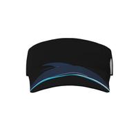 Kingww The Little White Rabbit Who Saved The Whale Sunscreen Visor Cappelli per donne e uomini, berretto da baseball vuoto sportivo, visiera da tennis, visiera da golf