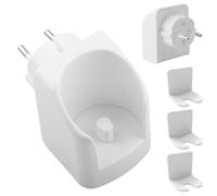 KingYH Caricatore da Muro per Spazzolini Elettrici Caricatore da Wireless Presa EU e 3 Portaspazzolino per Spazzolini per Braun Oral-B Pro Vitality Genius X iO3 iO4 iO5 iO6