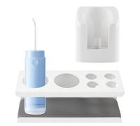 KingYH Portaspazzolino da Denti da Parete Autoadesivo e Caricatore da Muro per Parete Wireless per Spazzolini Elettrici Braun Oral-B 3757 Pro Vitality Plus Genius X iO3 iO4 iO5 iO6 Smart 4000 5000