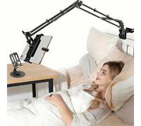KingYH Supporto Tablet Letto con Telecomando Kindle e Supporto Girevole a 360° per Cellulari per Kindle Paperwhite/Oasis/Kobo/Pocketbook/Tolino/Handy/iPad da 4,7 a 12,9 Pollici Regali per Lettori