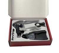 KINHA Apribottiglie apribottiglie Professionale in Lega di Zinco apribottiglie cavatappi a Leva per Vino con taglierina incorporata