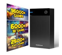 Kinhank Disco rigido da gioco retrò HDD 12T con oltre 40000 giochi classici, include oltre 6000 giochi 3D, USB 3.0, disco rigido portatile esterno da 12 TB per Win 7/8/10/11