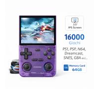 KINHANK K36 - Console Retro Portatile 16000 Giochi IPS 3.5” PS1 PSP N64 DC
