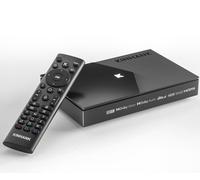 Kinhank Lettore Multimediale 8K Android TV Box compatibile con Dolby Vision·Atmos/DTS X/HDR10+/4K@120fps/AV1/BD ISO, 4+64G, S928X-K/WiFi 6/BT 5.2/1000M LAN/HDMI 2.1/USB 3.0/Montage Player/Widevine L1