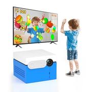 KINHANK Motion X Console di gioco con sensore di movimento, sistema di videogiochi fisico interattivo per genitori e figli, Plug&Play, senza controller, regalo giocattolo per bambini (3-15 anni)