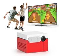 KINHANK MotionX Console di Gioco con Sensore di Movimento - Console Interattiva per Genitori e Bambini,Aggiornamenti Continui/Senza Controller/Senza Abbonamento,Regalo Giocattolo per Bambini,41 Giochi