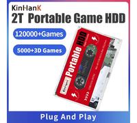 KINHANK Super Console X HDD da gioco Batocera 35 100000 Giochi retrò per PS3/PS2/WII/WIIU/SS/DC/MAME Console di gioco retrò per PC