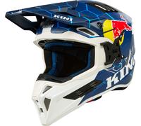Kini EXC Red Bull 1.0, casco da motocross S male Blu Scuro/Bianco/Blu
