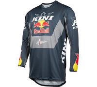Kini Red Bull 1.0 Maglia da motocross, nero-grigio, taglia XL per maschi
