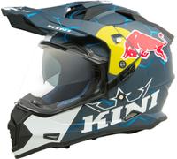 O'NEAL ADV Casco da moto Kini Red Bull 1.0, colore blu/bianco, taglia S