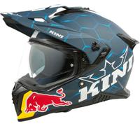 Kini Red Bull ADV X 2.0 Casco da enduro, blu/bianco, Taglia L