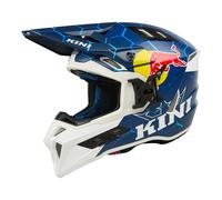 Kini EXC Red Bull 1.0, casco da motocross XS male Blu Scuro/Bianco/Blu