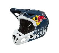 Kini Red Bull EC 1.0 Casco da discesa, bianco-turchese-blu, taglia S per maschi