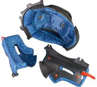 Kini Red Bull MX3 Fodera e guanciali, blu, Taglia XL