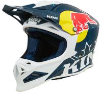 Kini Red Bull MXC1 1.0 Casco da motocross, bianco-turchese-blu, taglia 2XL per maschi