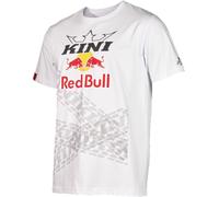 Kini Red Bull TR Tee 2.0 Maglietta, bianco/nero/rosso, Taglia S