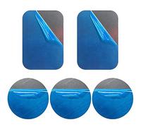 Kinizuxi 5pcs Piastre Metalliche Sottili per Supporto Magnetico per Telefono Da Auto, Piastre Metalliche per Supporto Magnetico per Telefono Cellulare da Auto(3 Tondi e 2 Rettangolari)
