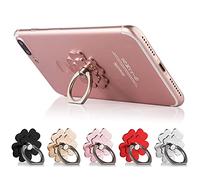 Kinizuxi Supporto per anello per telefono, rotazione a 360 gradi, bel supporto per anello per telefono cellulare, tablet e custodie per telefoni (5 pezzi)