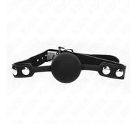 Kink - modello 1 palla in silicone 4 cm gag con serratura 60 x 2 cm