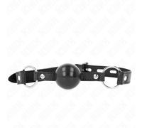 Kink - palla in tpe nera 4 cm gag 60 x 2 cm