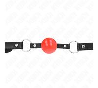 Kink - palla in tpe rossa 4 cm gag 60 x 2 cm