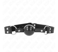 Kink - palla morbida e solida bavaro 4 cm con cinturino in similpelle 62 x 2,5 cm regolabile 42-58 cm