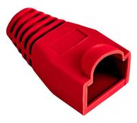 Kink Protection Sleeves, for RJ45 Modular plugs color red, 100 pieces