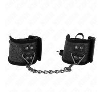 Kink - resistenza da polso scandalo dettagli in pizzo nero 24,5 cm x 6,5 cm
