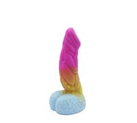 Kinky Monster Dildo - Rainbow Alien