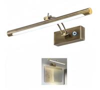 KINLAMS Touch Dimmer - Lampada da parete a LED, 43 cm, faretti da parete, lampade per specchio da bagno, illuminazione e illuminazione per bagno, decorazione interna