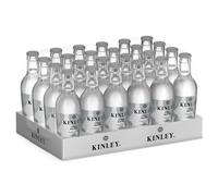 Kinley Tonic Water, Acqua Tonica con note di Limone, Lime e Lemongrass, Adatta alla Mixology, Per Drink Rinfrescanti e dal Sapore Inconfondibile, Bevanda Analcolica - 24 Bottiglie in Vetro da 200 ml