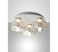 KINO PLAFONIERA COGNC 3 LUCI A LED 3000K - 36W - 3900 lm DIMMERABILE
