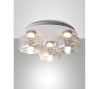 KINO PLAFONIERA COGNC 3 LUCI A LED 3000K - 36W - 3900 lm DIMMERABILE