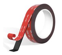 kinoco Nastro adesivo doppio volto, 3mx 20mm, extra forte, per la decorazione, auto, fissaggio fai da te, banda a LED