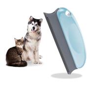 Kinoco Spazzola anti-pelo, per cani e gatti, 15 cm, autopulente, verde chiaro, per tappeti, divani, vestiti
