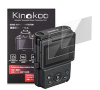 kinokoo Canon V10, pellicola protettiva in vetro temperato ultra sottile da 0,25 mm, durezza 9H, per Canon Vlog PowerShot V10, senza bolle/antigraffio (confezione da 2)
